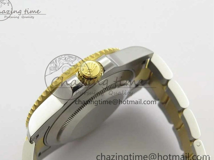 MiroTime 0309 Submariner 116613 LN Black Ceramic D1F 1:1 Best Edition Wrapped Gold SS Case and Bracelet A Lightweight 3186